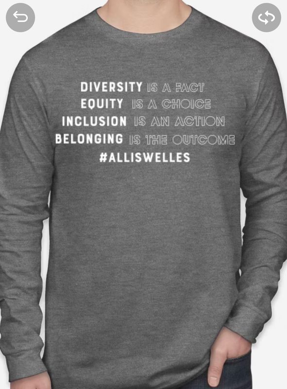 Inclusion Longsleeve Tee- Heather Storm