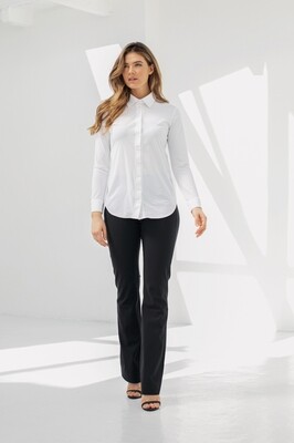 Flair LONG bonded trousers, zwart