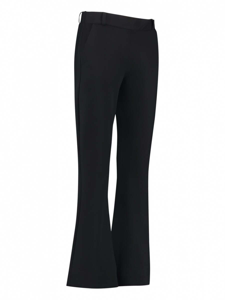 Flair LONG bonded trousers, zwart