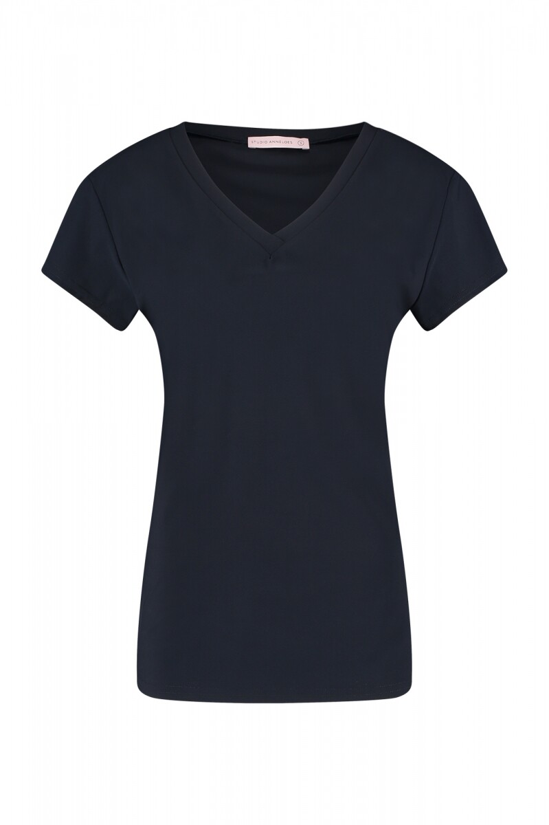 Roller shirt blauw