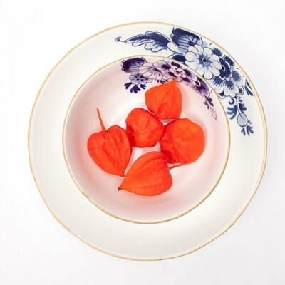 Blauw Bloesem yoghurtschaaltje