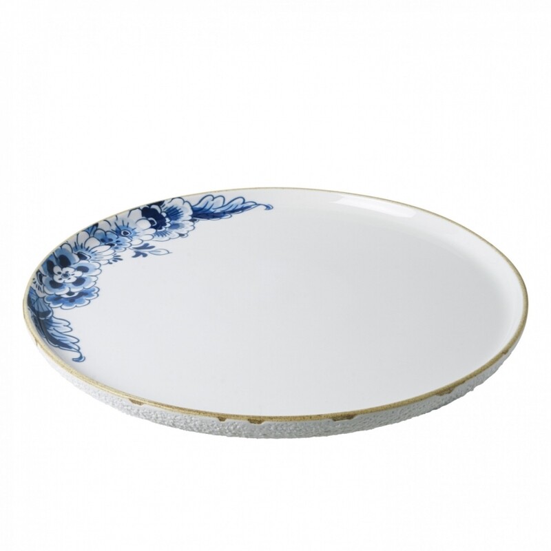 Blauw Bloesem serveerschaal