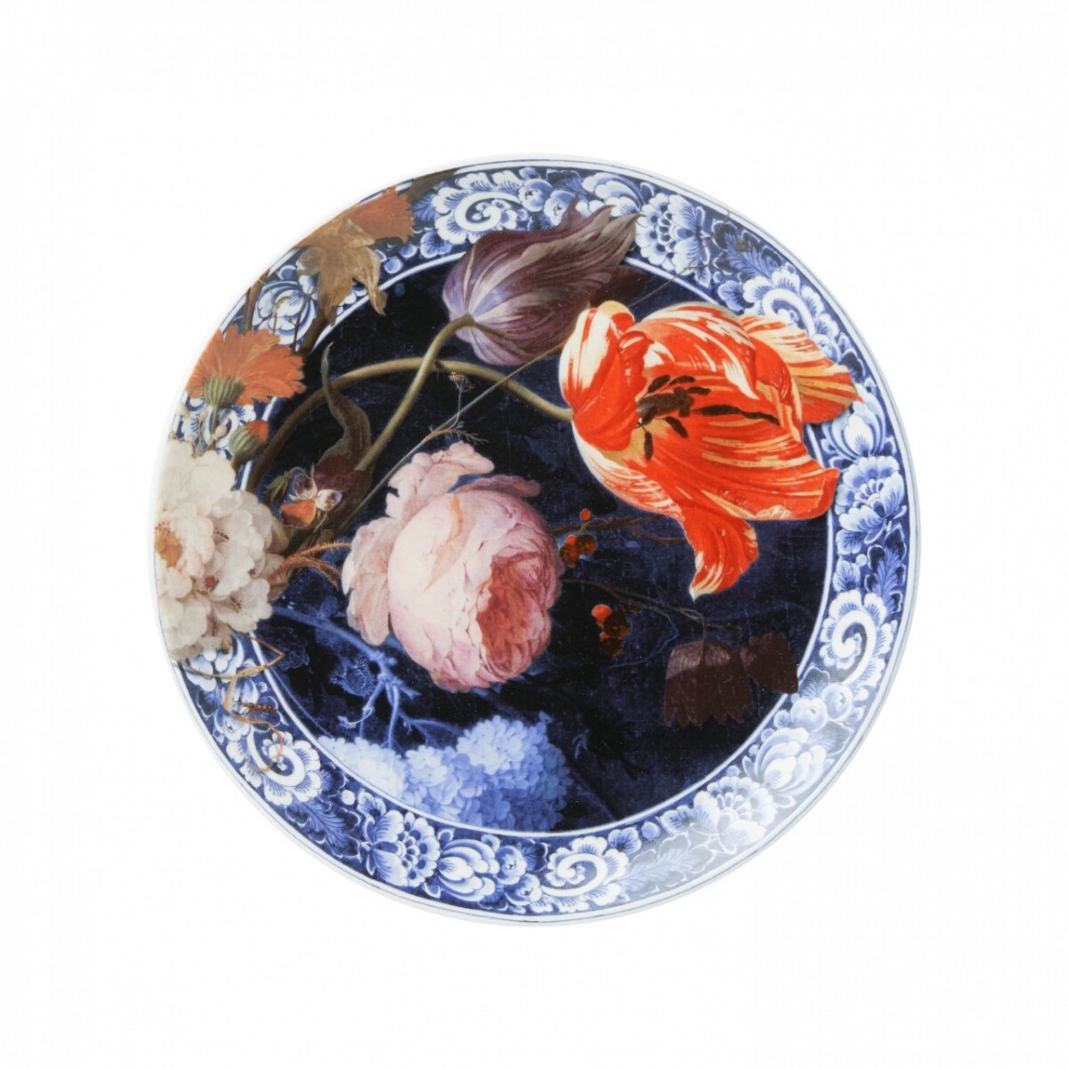 Bord Bloemen van de Gouden Eeuw 20 cm