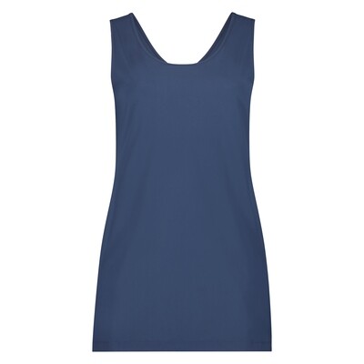 Plus Basics singlet long, blauw