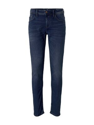 Tom Tailor Piers slim zachte stretch jeans, used mid stone blue denim