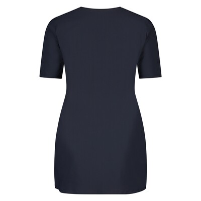 Plus Basics t-shirt v-hals, navy