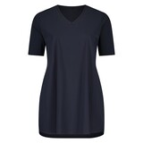 Plus Basics t-shirt v-hals, navy