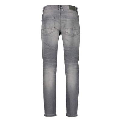 Lerros Conlin slim fit broek 5-pocket stretch denim, mid grey