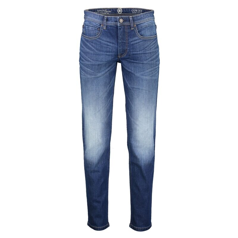Lerros spijkerbroek Conlin slim-fit, classic navy