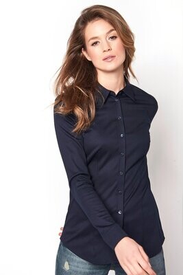 Desoto blouse Pia, blauw