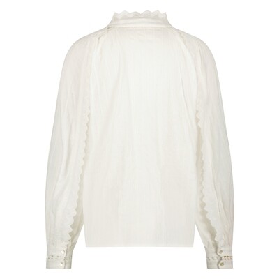 Nukus Fa blouse, off white