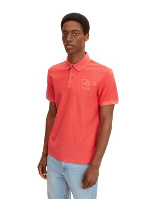 Tom Tailor polo, grenadine red