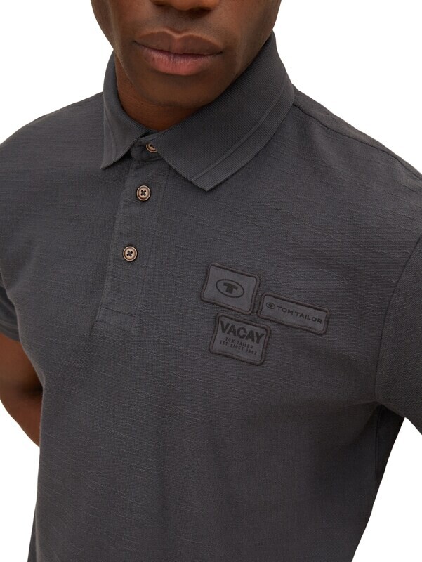 Tom Tailor polo, zwart