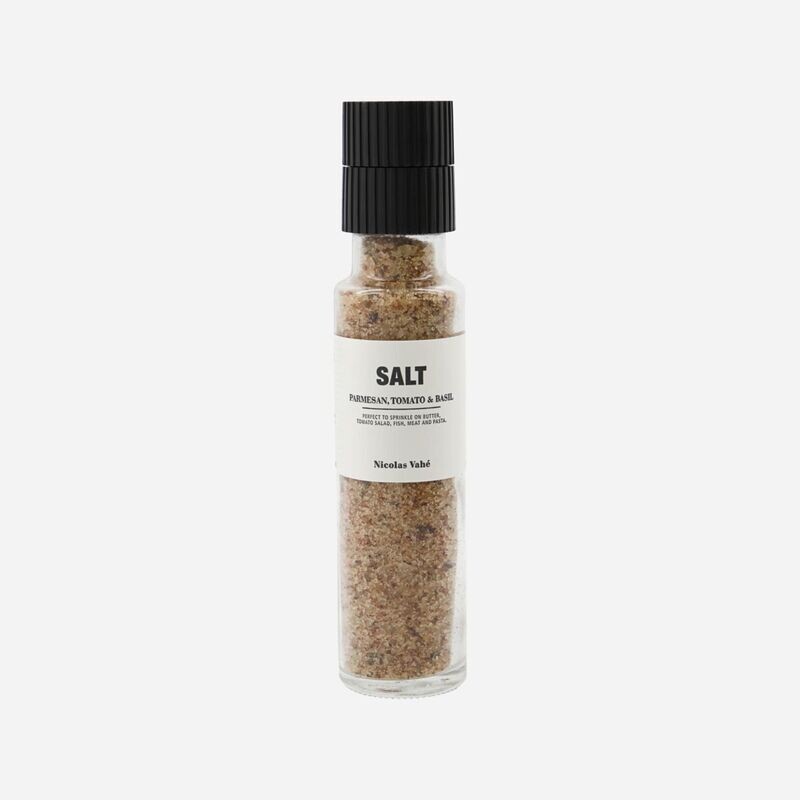 Nicolas Vahé Salt, parmesan, tomato & basil