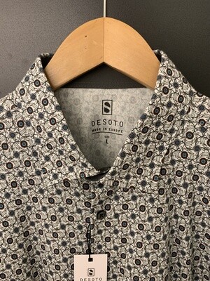 Desoto Kent, wit met print