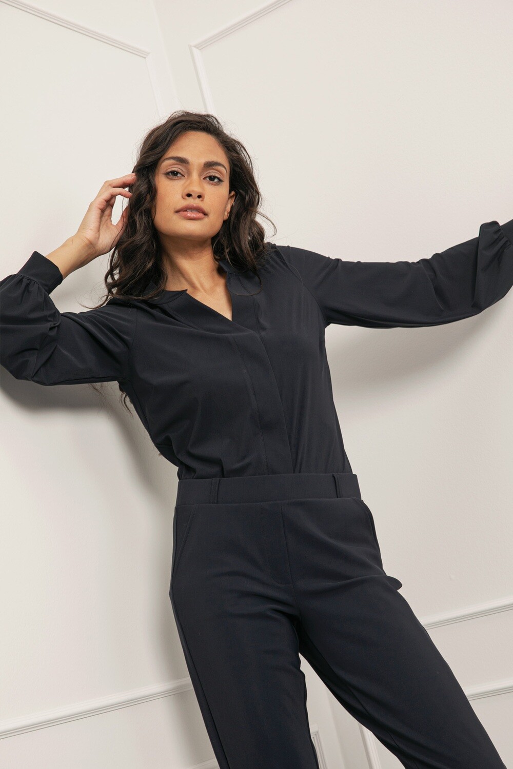 Moon blouse, dark blue