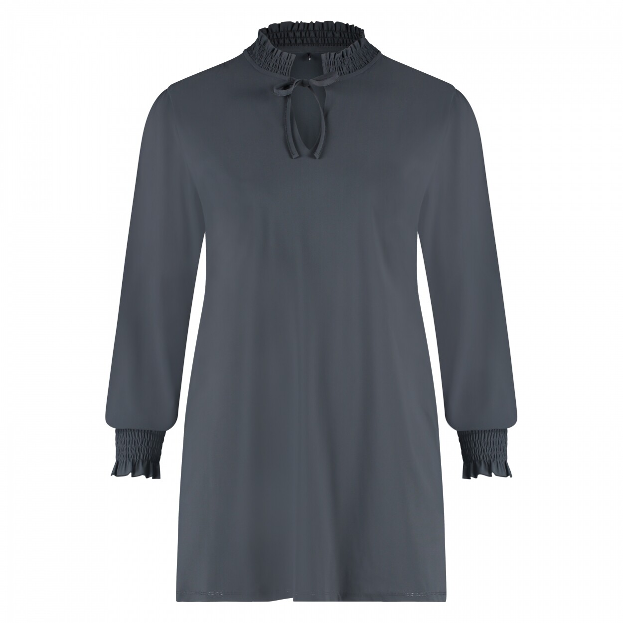 Plus Basics Smock top ls, antra