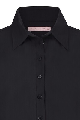 Poppy blouse, navy