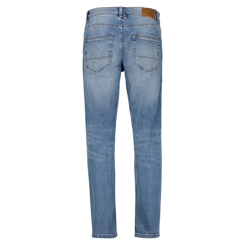 Lerros spijkerbroek Conlin slim-fit, coastal blue me