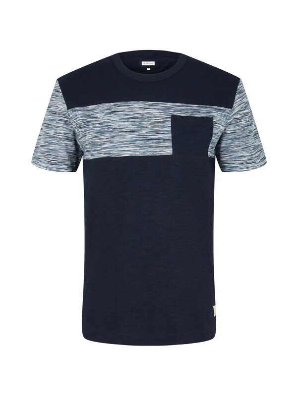 Tom Tailor t-shirt, sky captain blue