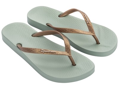 Ipanema Anatomic Tan women, green/gold