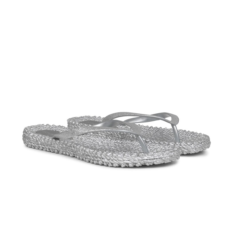 Ilse Jacobsen flip-flop, silver