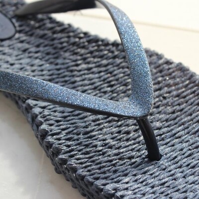 Ilse Jacobsen flip-flops, indigo