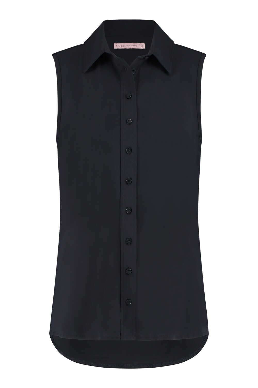 Studio Anneloes bobby sls blouse, dark blue