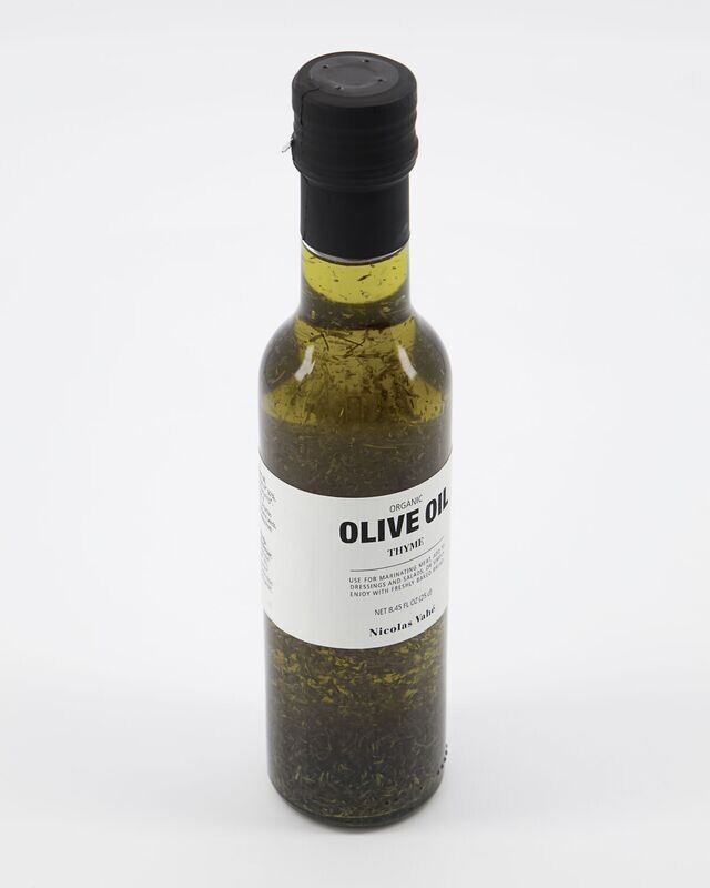 Nicolas Vahe, olive oil with thyme