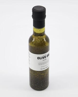 Nicolas Vahe, olive oil with thyme