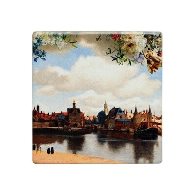 Heinen Onderzetters Vermeer Kleur set van 4