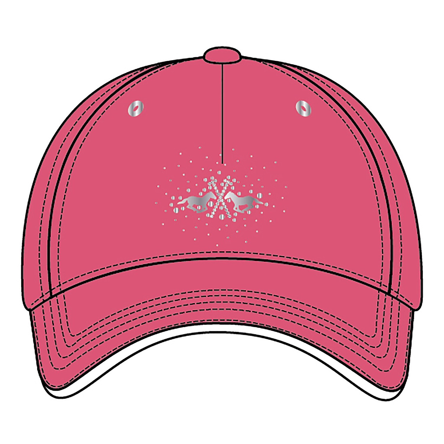 HV Society Baseball cap HVSMerle, Power pink