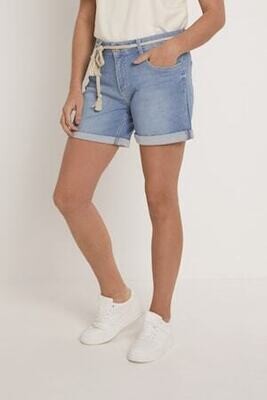 Parami Bobby short/P-Form denim, Used Light Blue