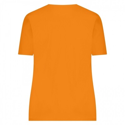 Plus Basics Wrap top, oranje