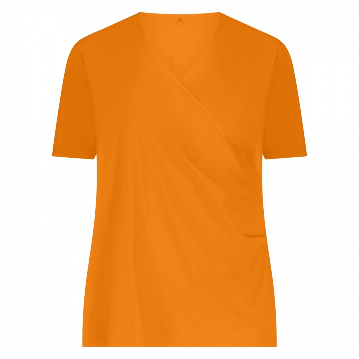 Plus Basics Wrap top, oranje