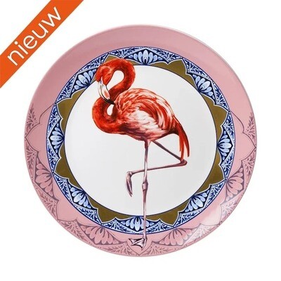Heinen Wandbord Mandala flamingo