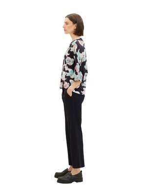 Tom Tailor Blouse met vleermuismouwen, tie dye flower design