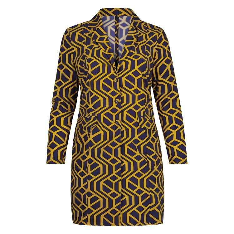 Plus Basics Jacket long, Art Deco