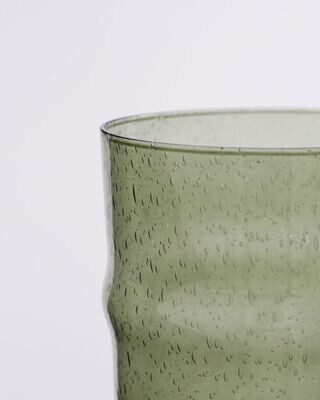 House Doctor Glass, Rain, groen