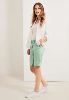 Cecil loose fit short, fresh salvia green