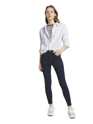 Tom Tailor Longsleeve met streeppatroon, navy white stripe