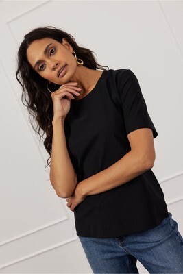 Studio Anneloes Travel tee, zwart