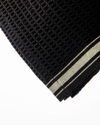 House Doctor Dish cloth, Bihar, Black
