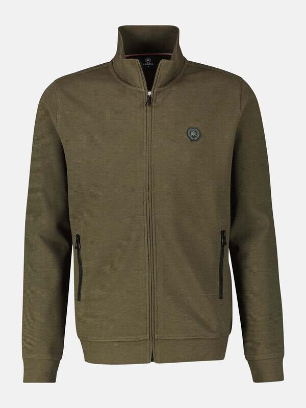 Lerros Sweatjacket, Aged olive