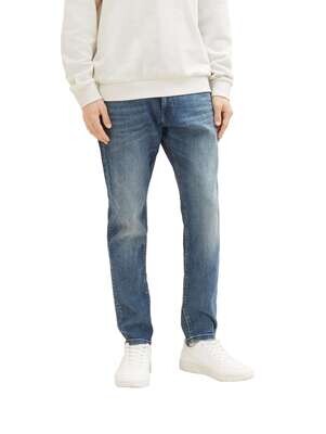 Tom Tailor Tapered slim jeans, Tinted Blue Denim