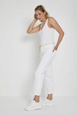Para-mi Bobby / Color denim, White
