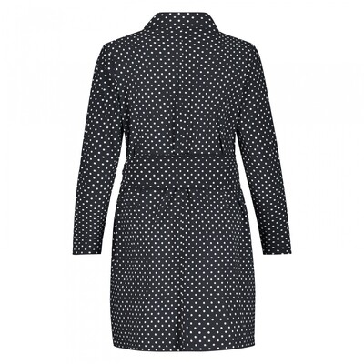 Plus Basics Jacket long, College dot