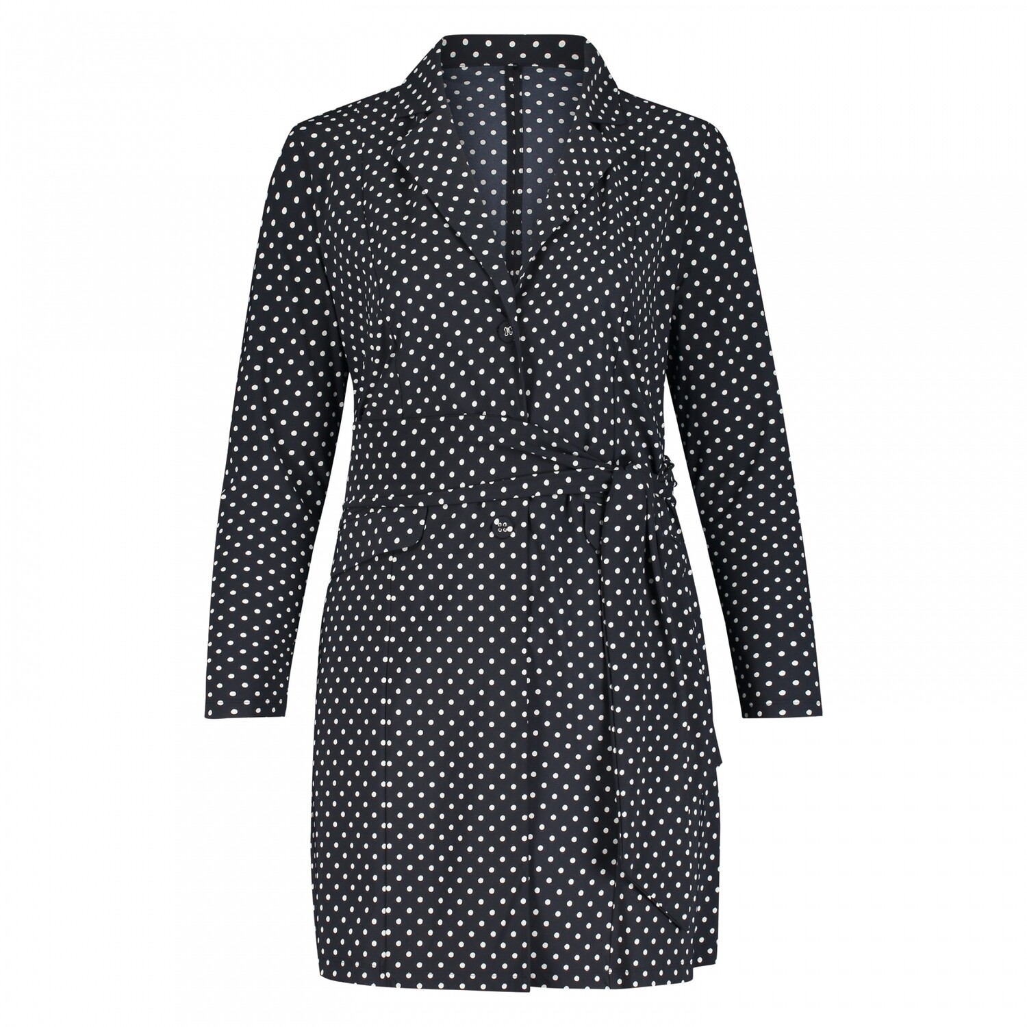 Plus Basics Jacket long, College dot