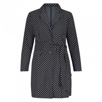Plus Basics Jacket long, College dot