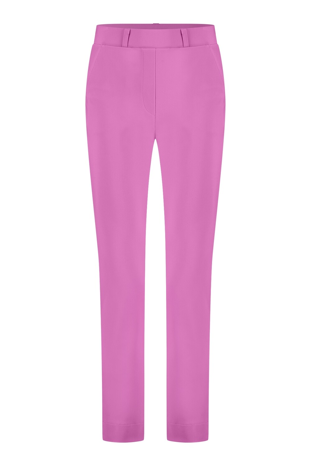 Studio Anneloes Anke bonded piping trousers, Dark Pink